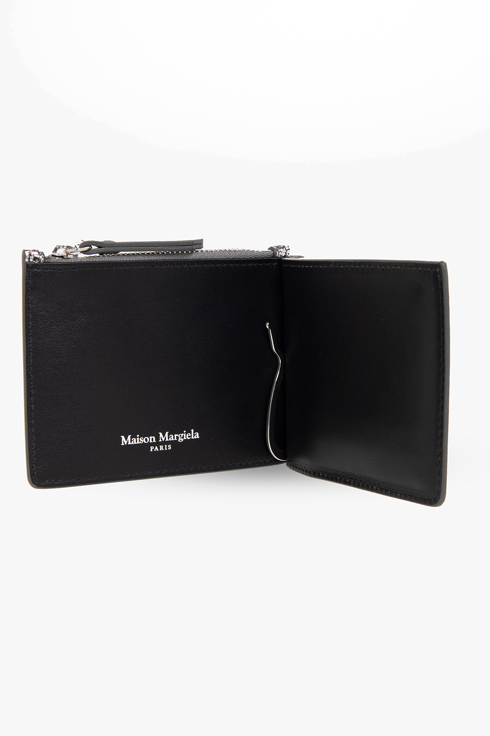 Silver Bi-fold wallet Maison Margiela - SchaferandweinerShops Japan